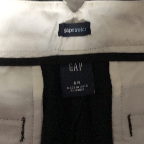 GAP women’s size 6R business casual black pants - Picture 4 of 11